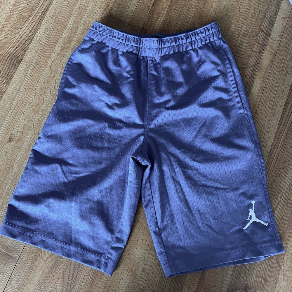 Jordan royal blue shorts youth